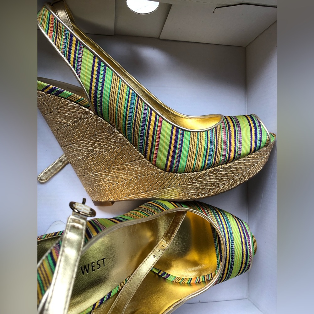 Summer color heels